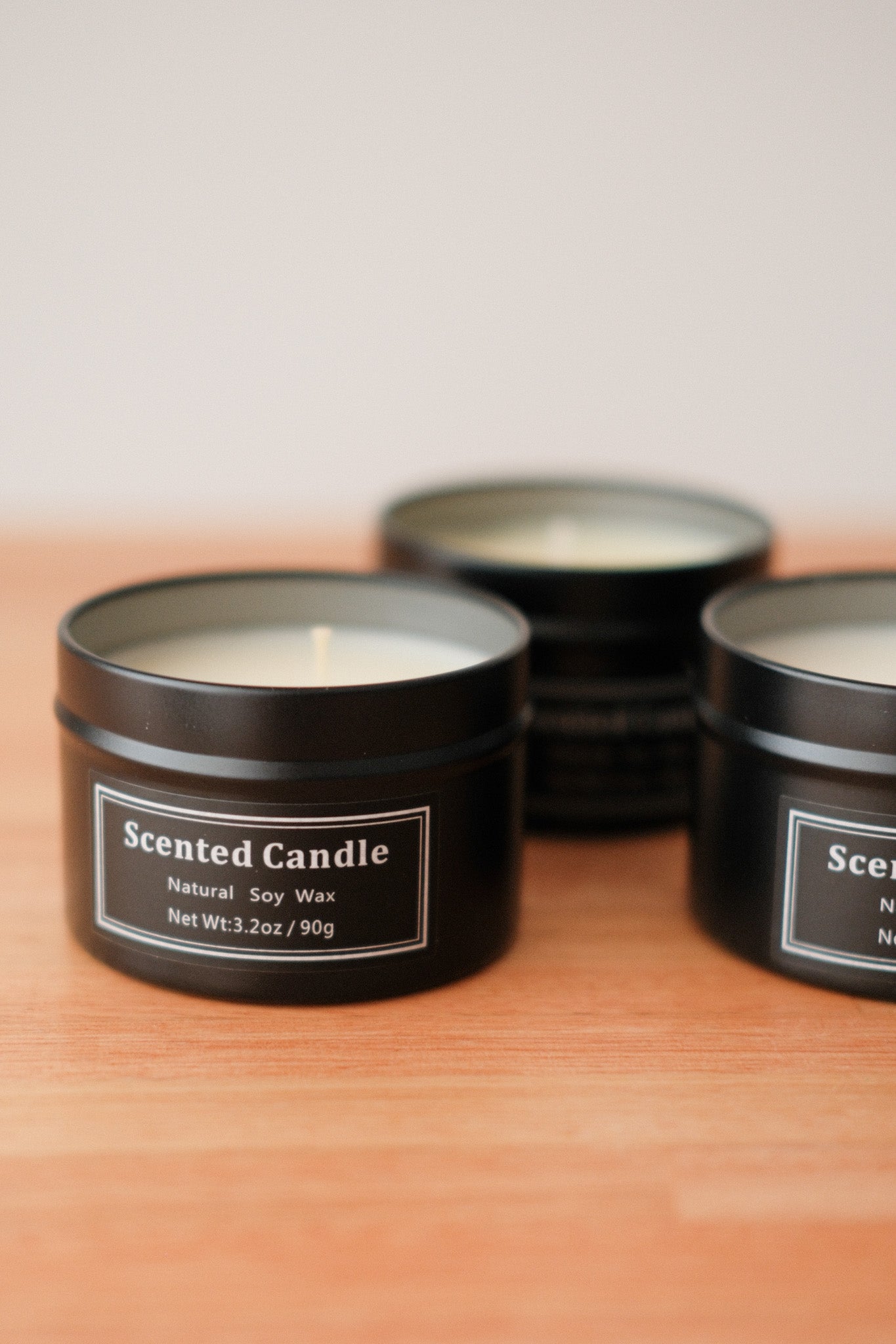 Set x 3 velas aromáticas de sera de soja Orígen