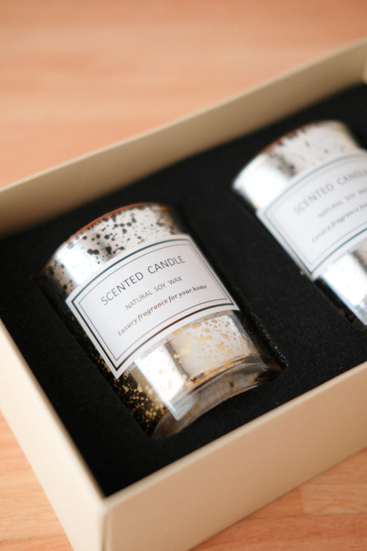 Set x 2 velas aromáticas de sera de soja Atardecer