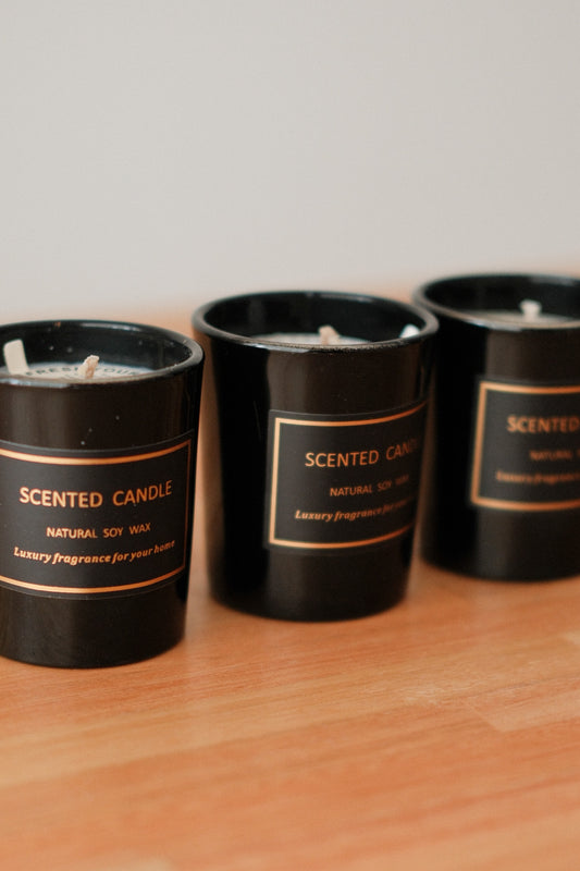 Set x 3 velas aromáticas de sera de soja Noche