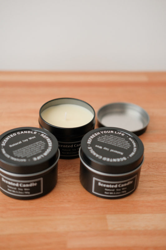 Set x 3 velas aromáticas de sera de soja Orígen